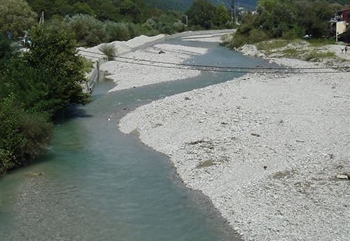 Река Агой недалеко от города Туапсе